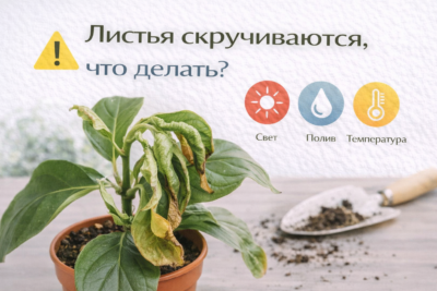 Листья скручиваются, что делать? 2 Листья скручиваются, что делать?