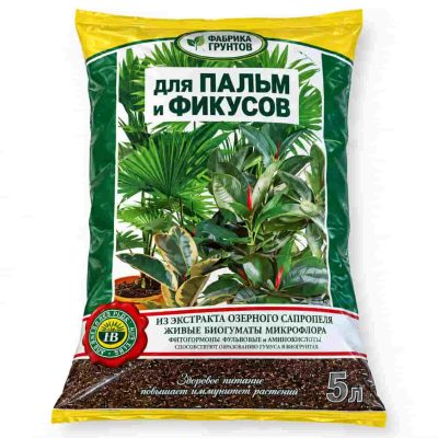 grunt dlya palm i fikusov fabrika gruntov